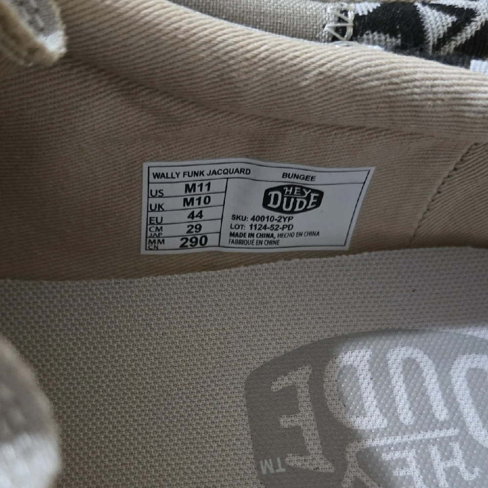 Hey Dude Men's Slip-On Loafers - Light Gray - Picture 2 of 5